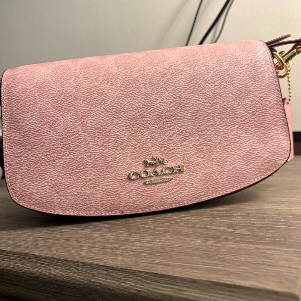 Coach Light Pink Crossbody Bag